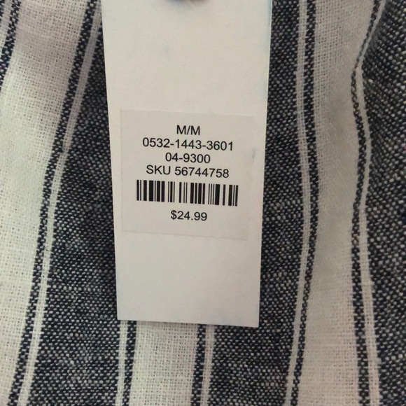 Strapless stripped dress - Picture 2 of 3